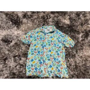 Disneyland 65th‎ Anniversary Aloha Camp Shirt Multicolor Adults S